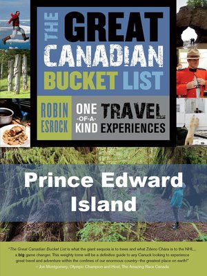 The Great Canadian Bucket List — Prince Edward Island - ebook